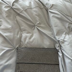 Elegant Silver Chain Bag
